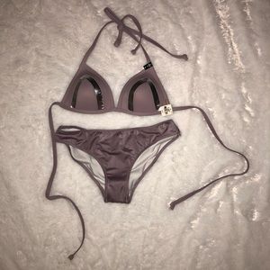 Pink/Victoria Secret Bikini top and bottom